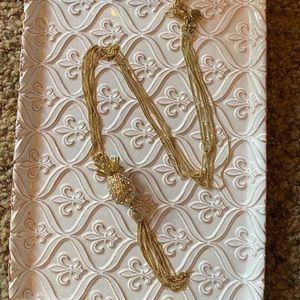 Lilly Pulitzer pineapple necklace